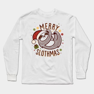 Merry slothmas Long Sleeve T-Shirt